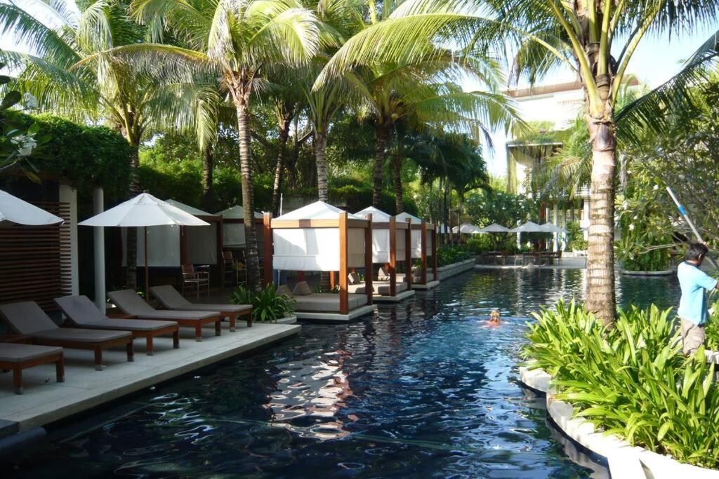 Beachfront 2 Bedroom Luxury Condo Chava Surin Kültér fotó